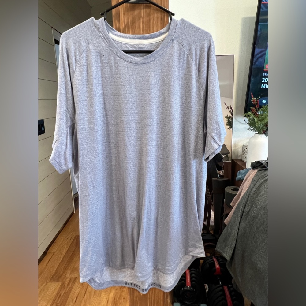 Dry-sense T-Shirt. Light blue color